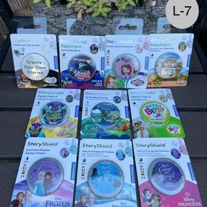 Lot Of 10 Story Shields For StoryPhones Kyle‘s, Disney Princess, ExtraBlurt Jr….